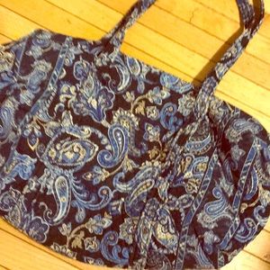 Vera Bradley medium duffel bag. 10”x20”